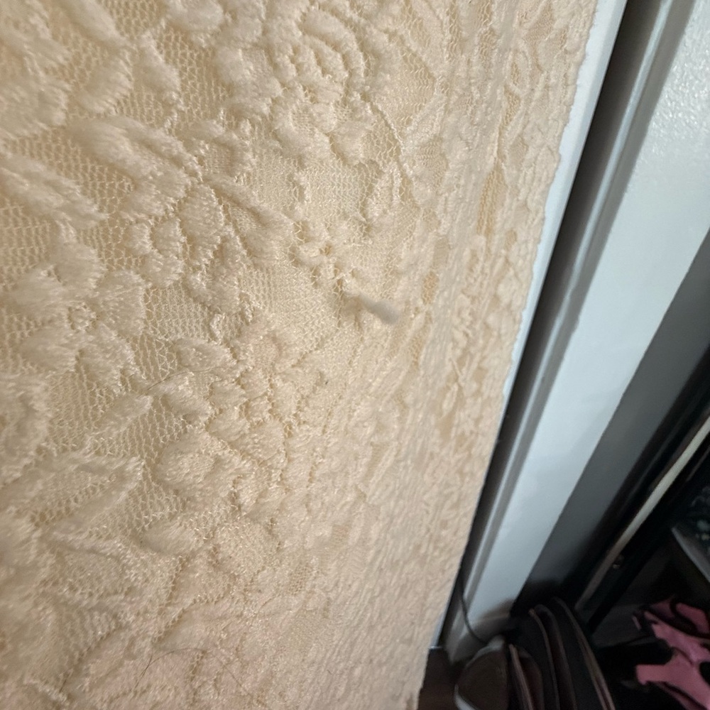 Aerie Cream Lace Maxi Dress - Picture 6 of 7